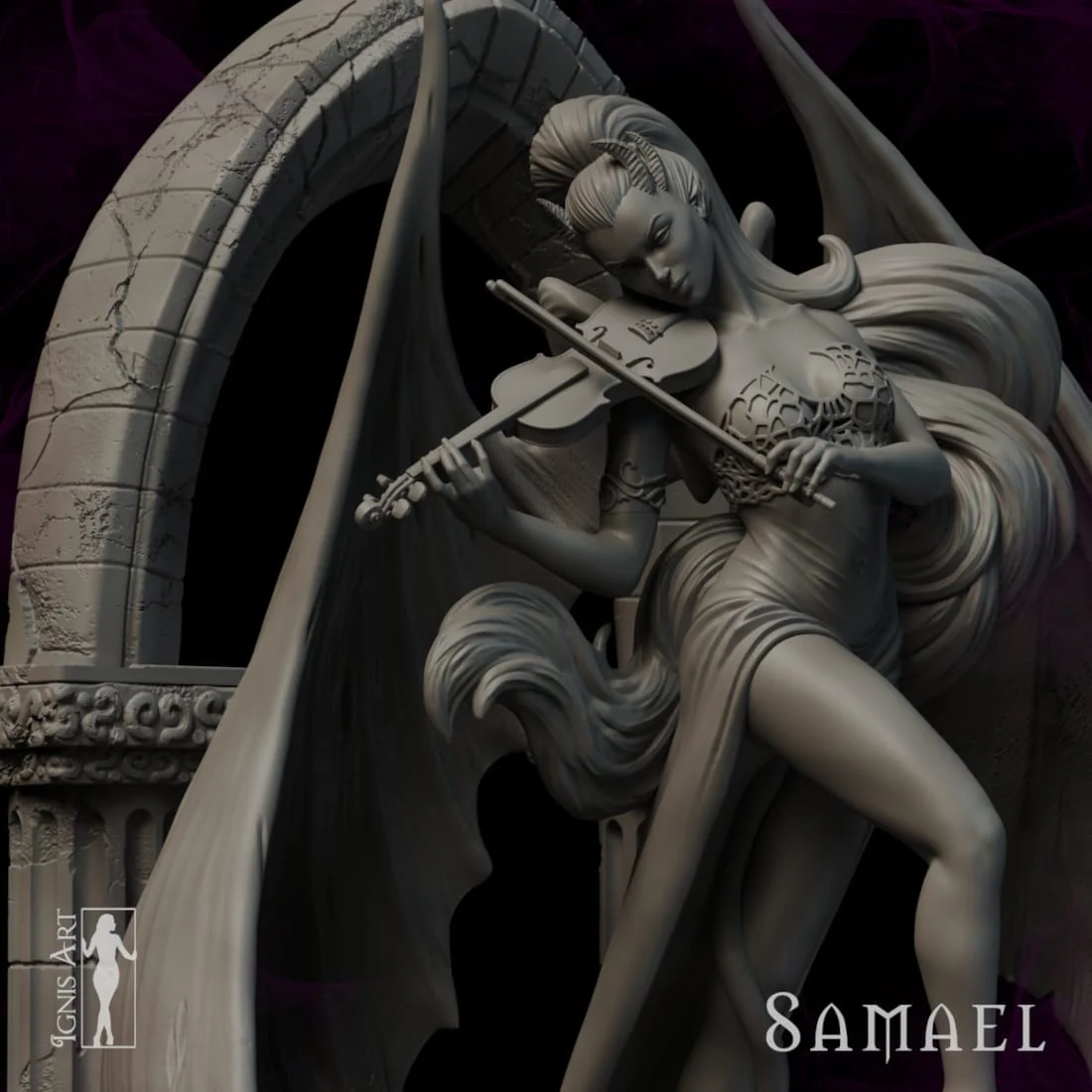 Ignis Art - Samael - 75mm full figure - Image 10