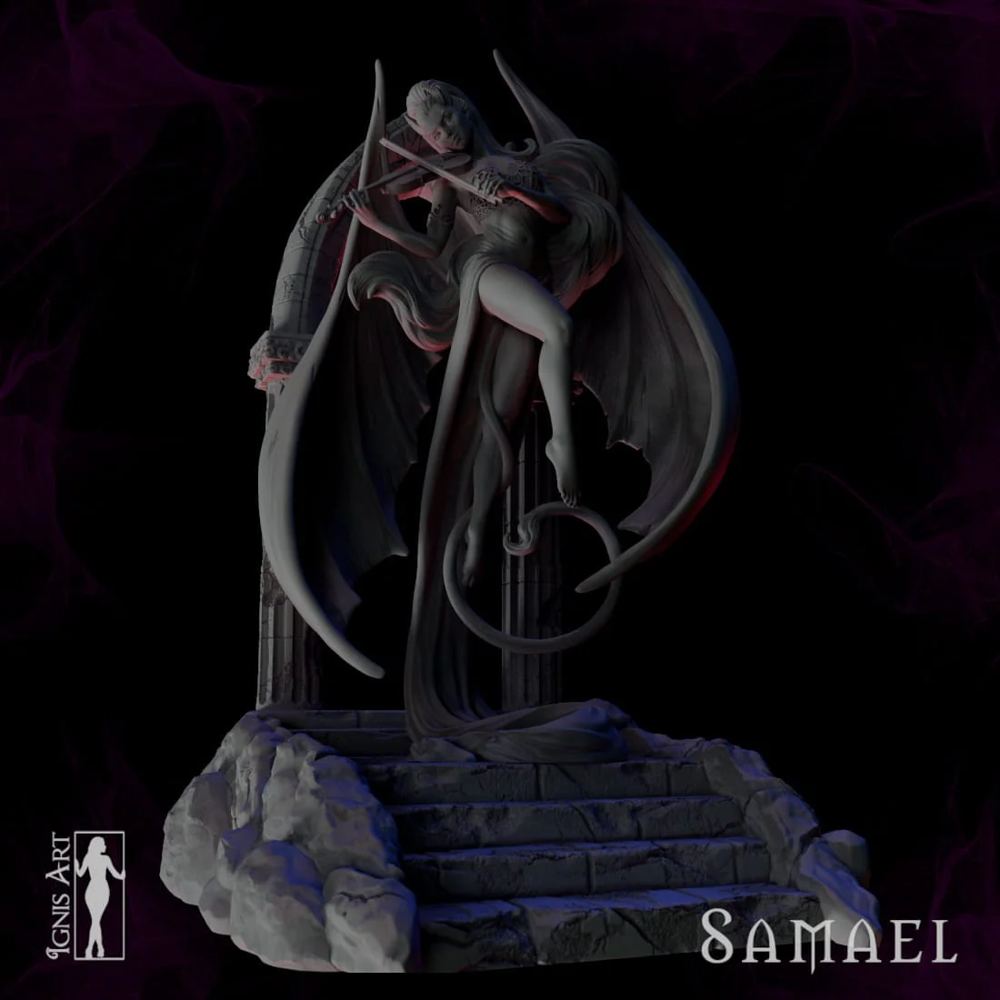 Ignis Art - Samael - 75mm full figure - Image 5