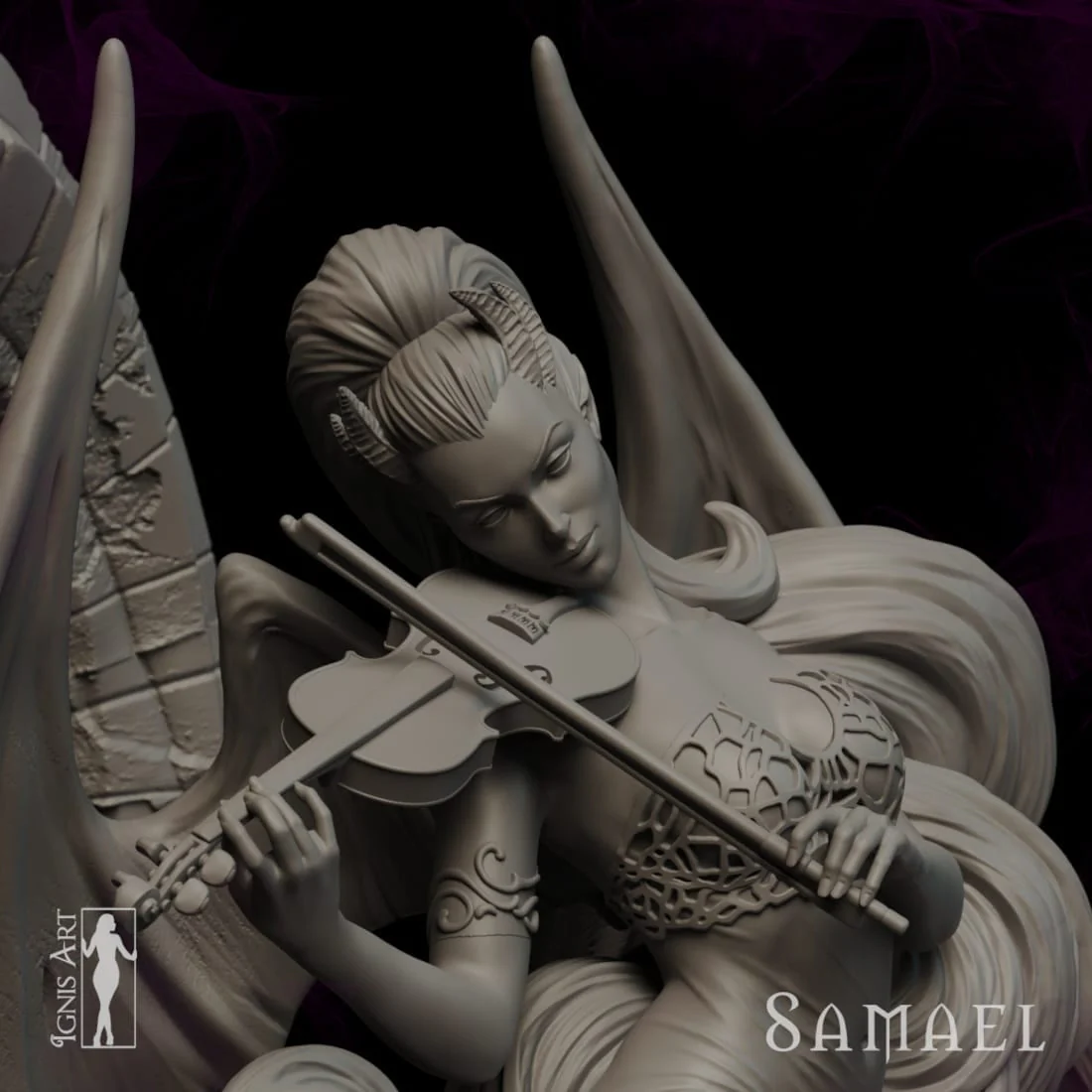 Ignis Art - Samael - 75mm full figure - Image 9