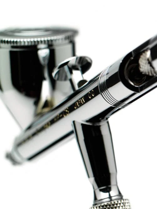 IWATA Eclipse HP-CS Gravity Feed Dual Action Airbrush - Image 3