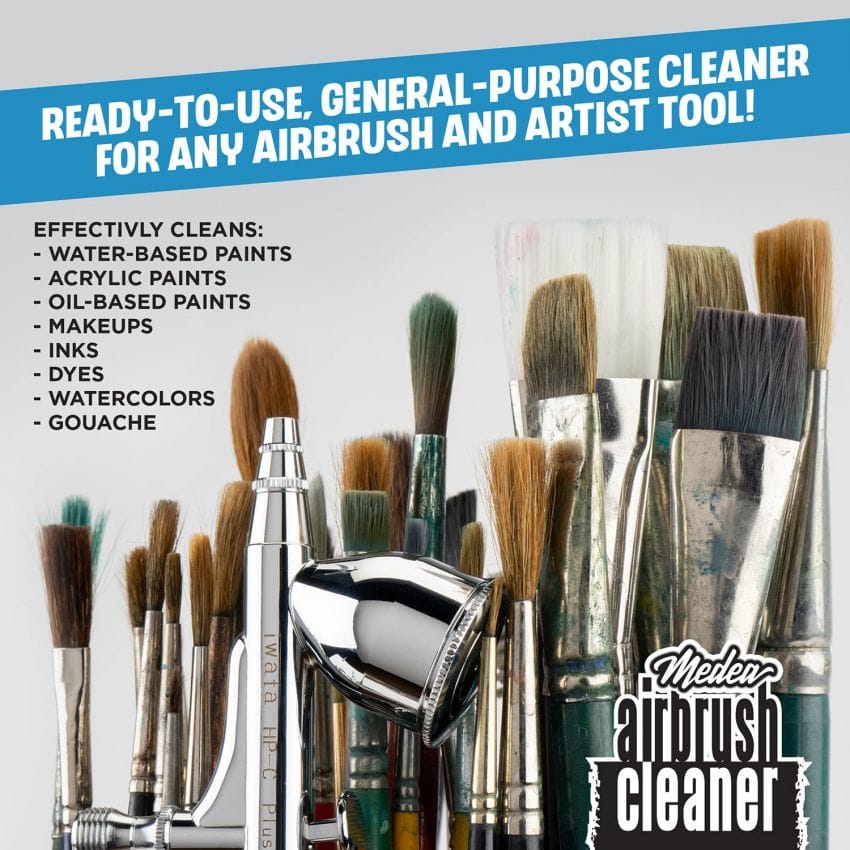Iwata Medea Airbrush Cleaner 8 oz - Image 2