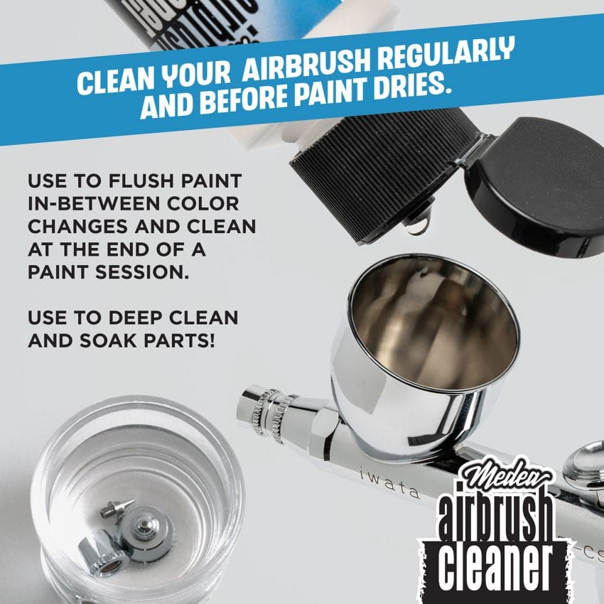 Iwata Medea Airbrush Cleaner 8 oz - Image 3