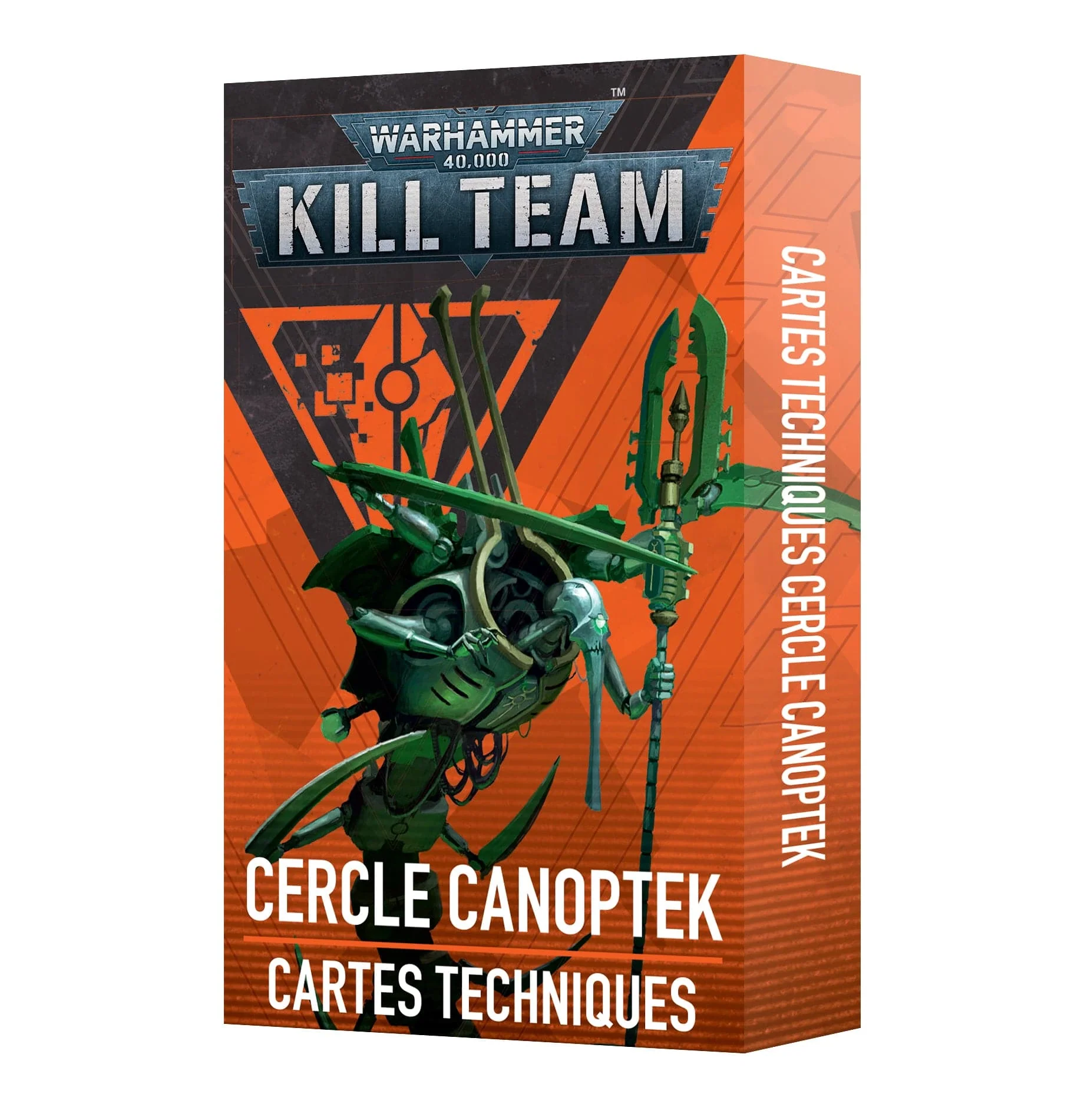Kill Team Necrons Canoptek Circle Datacards (FRANÇAIS)