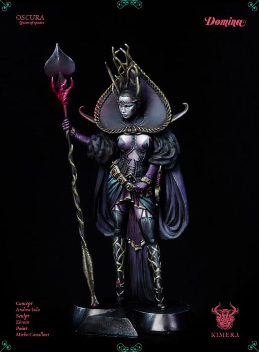 Kimera Models Pegaso World - Oscura – Queen of Spades - NEW - Image 3