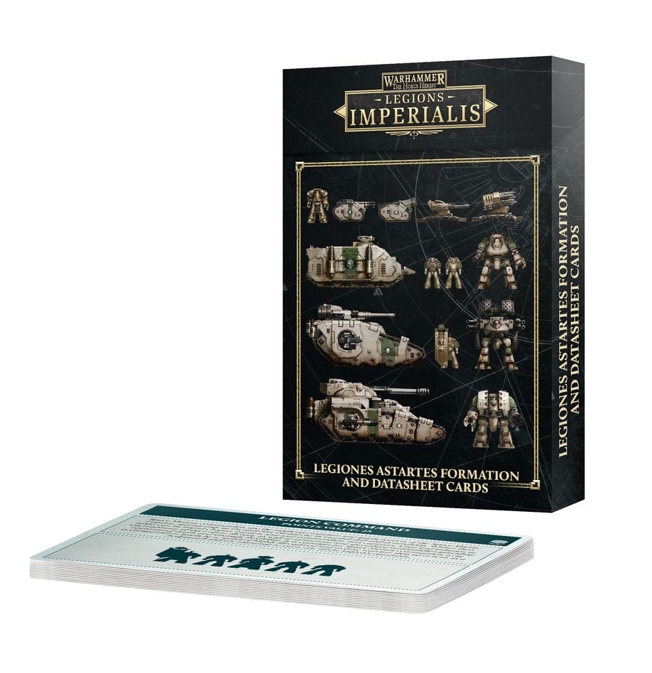 Legions Imperialis Legiones Astartes Formation Datasheet Cards