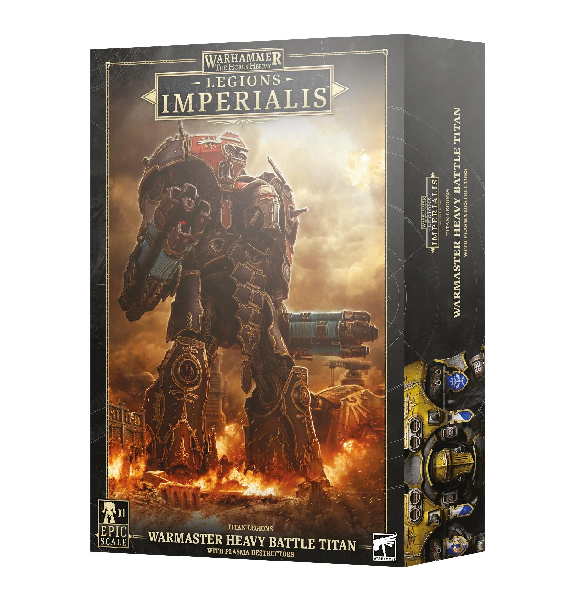 Legions Imperialis Warmaster Heavy Battle Titan with Plasma Destructor