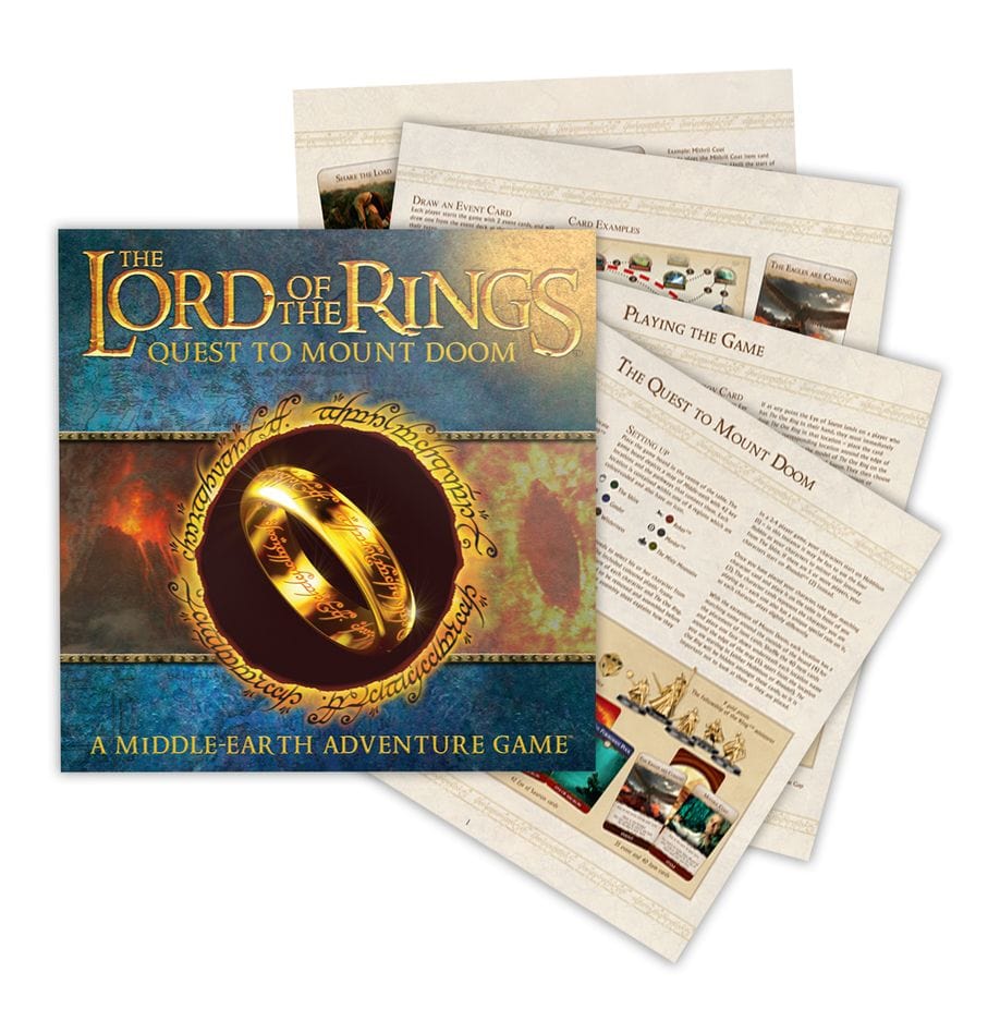 Lord of the Rings: Quest to Mount Doom Boardgame (ENGLISH) - Image 4