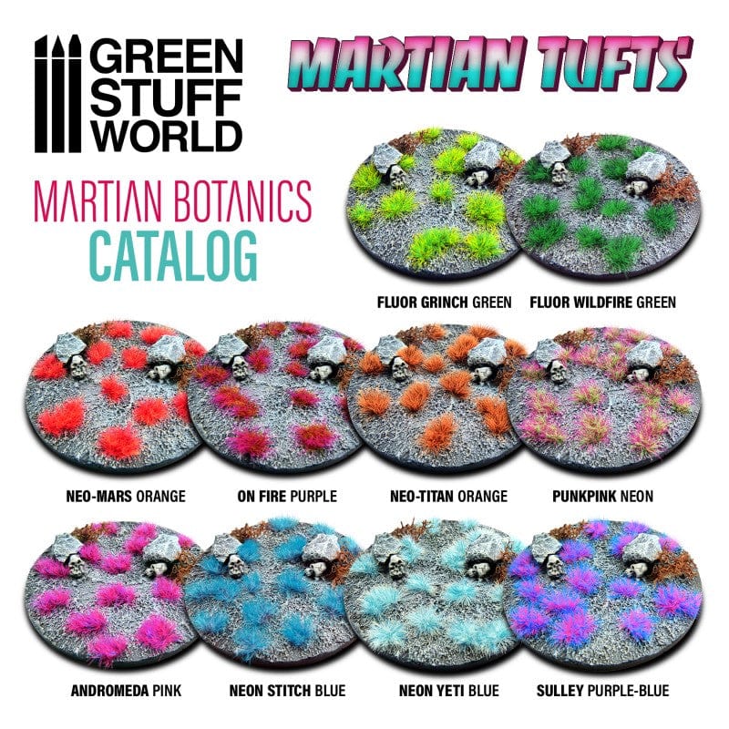 GSW Martian Neon Tufts 6mm - Andromeda Pink - Image 2