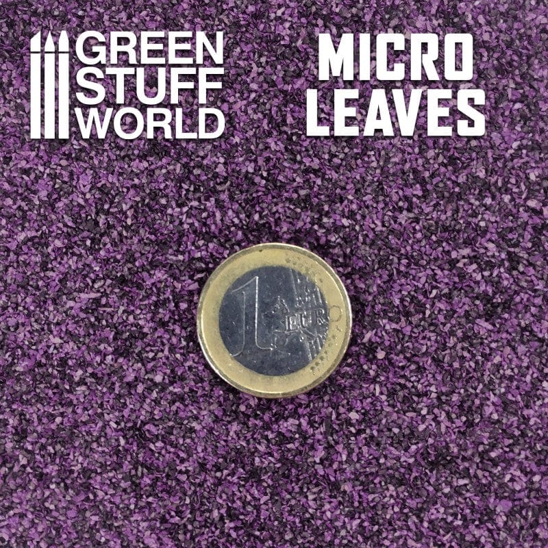 GSW Micro Leaves - Miniature Leaves - Dark Violet - Image 2