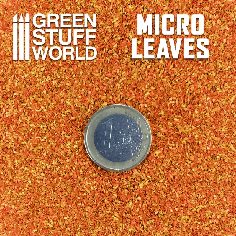 GSW Micro Leaves - Miniature Leaves - Orange - Image 2