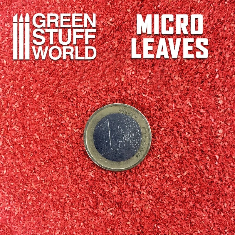 GSW Micro Leaves - Miniature Leaves - Red - Image 2