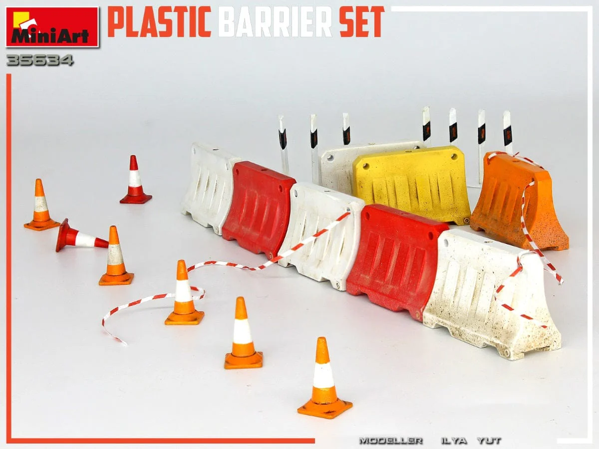 MiniArt - 1/35 Plastic Barrier set - Image 4