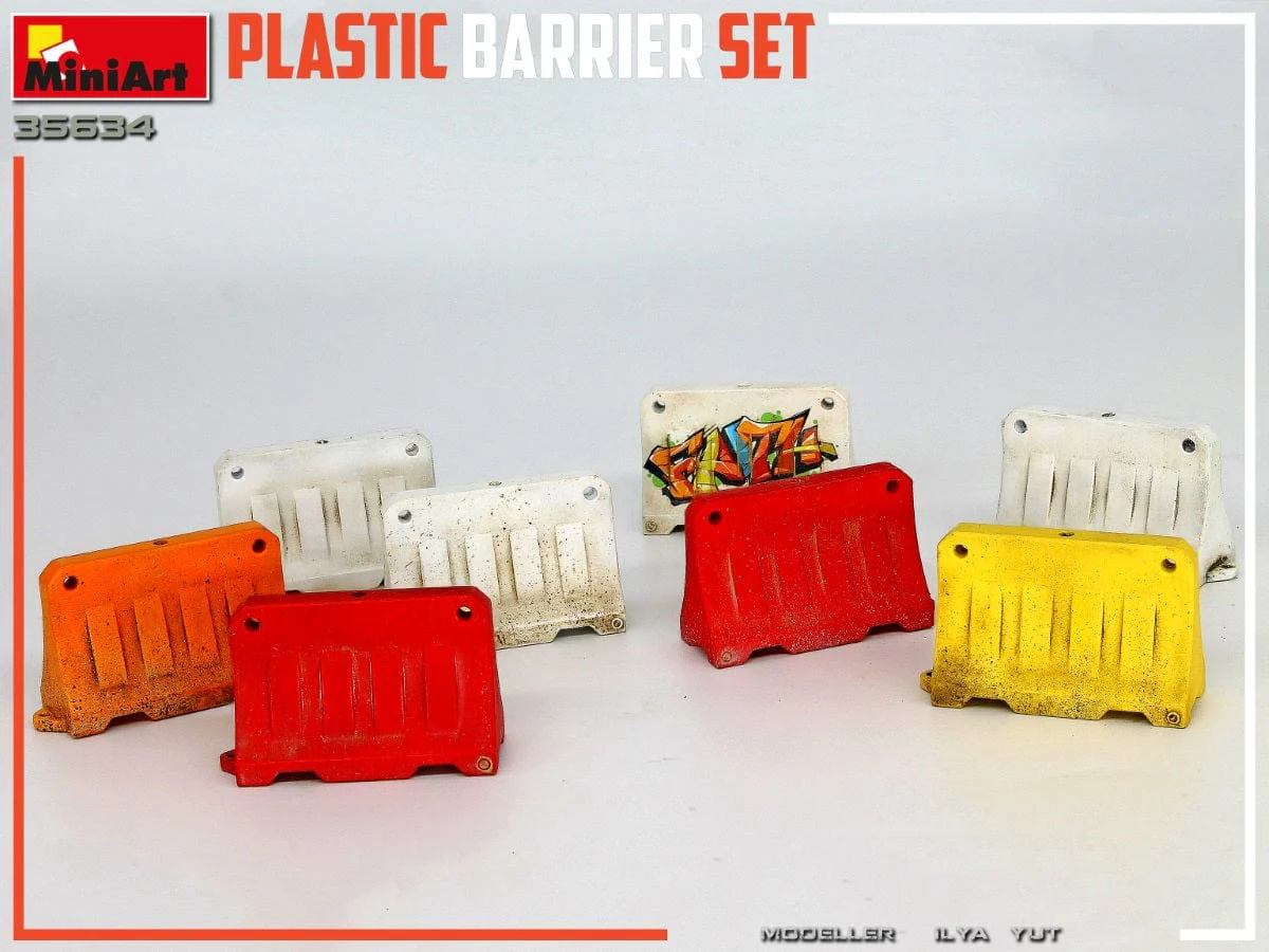 MiniArt - 1/35 Plastic Barrier set - Image 6