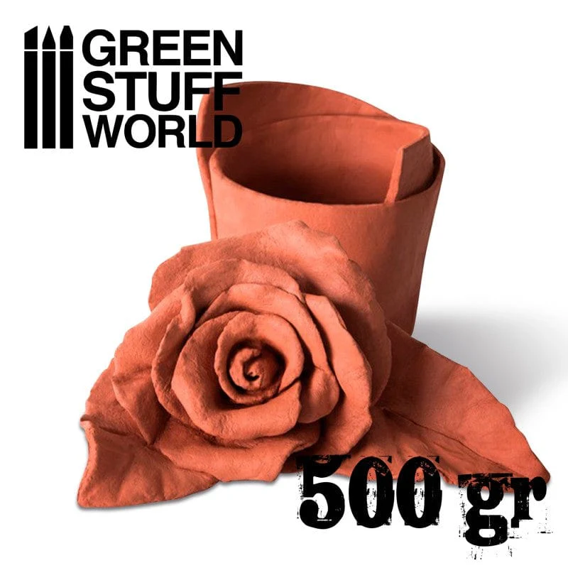 Modelling clay DAS - Terracotta - 500gr. - Image 2