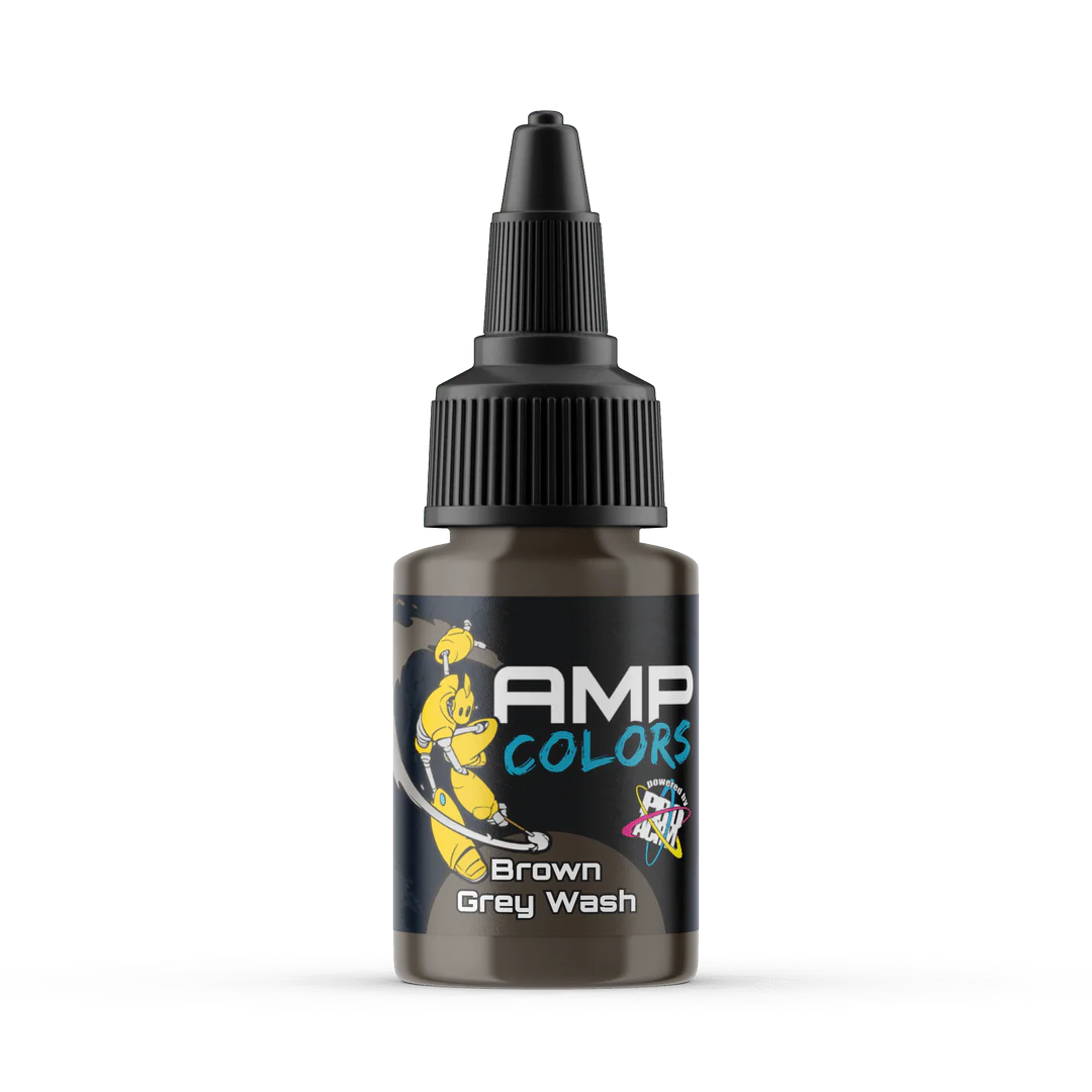 Monument Hobbies Pro Acryl Amp Colors 023 - Brown Grey Wash 22ml