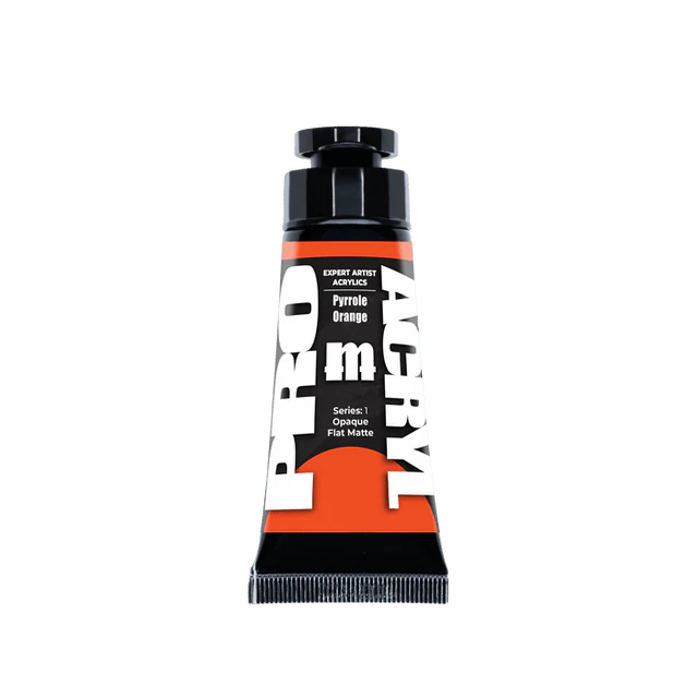 Monument Hobbies Pro Acryl Expert Acrylics - Pyrrole Orange 30ml
