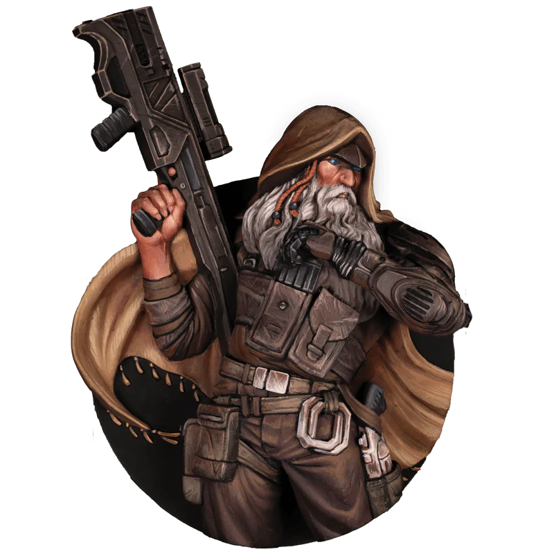 Monument Hobbies Pro Acryl Texture Trainer #2 - The Hunter