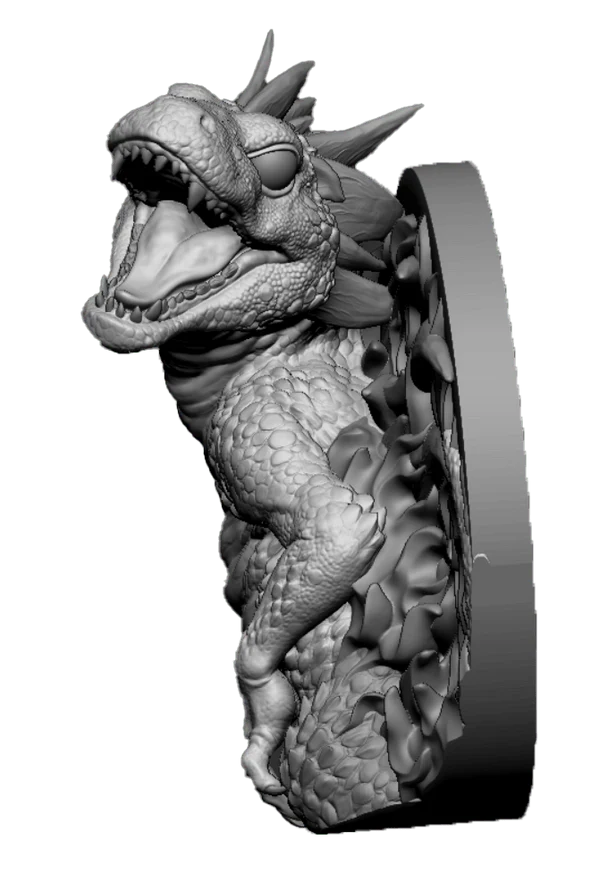 Monument Hobbies Pro Acryl Texture Trainer #4 - The Salamander - Image 3