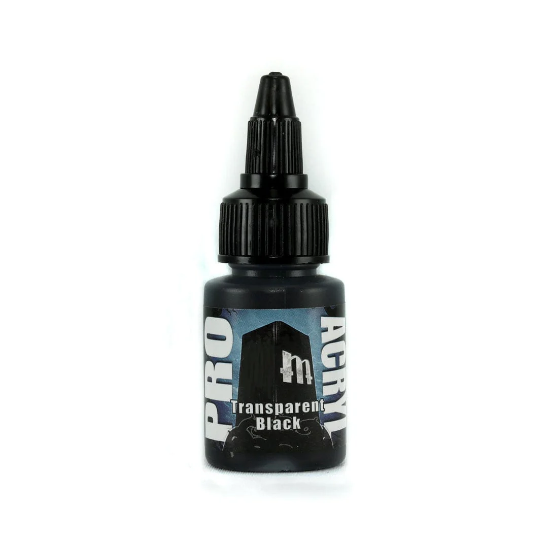 Monument Hobbies Pro Acryl - Transparent Black 22ml