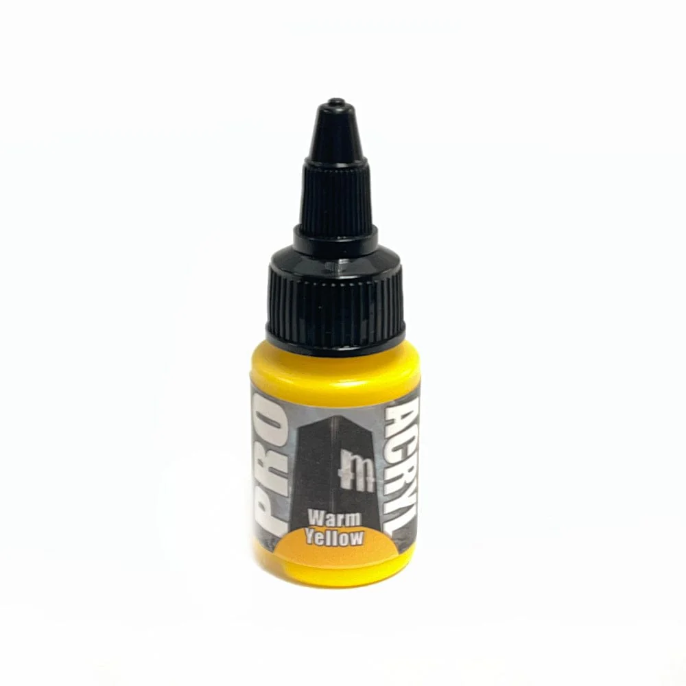 Monument Hobbies Pro Acryl - Warm Yellow 22ml