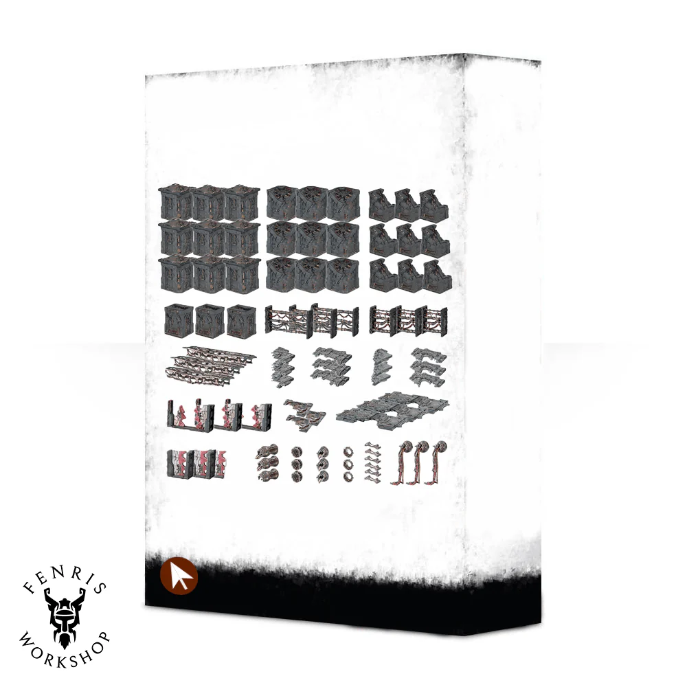 Necromunda Zone Mortalis Ruined Underhive Sector Terrain set - Image 2