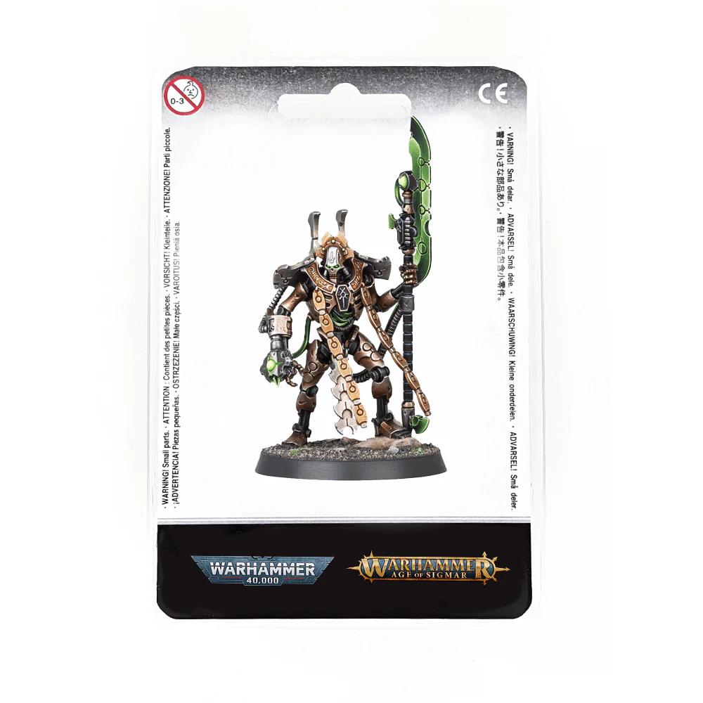 Necrons Overlord with Tachyon Arrow