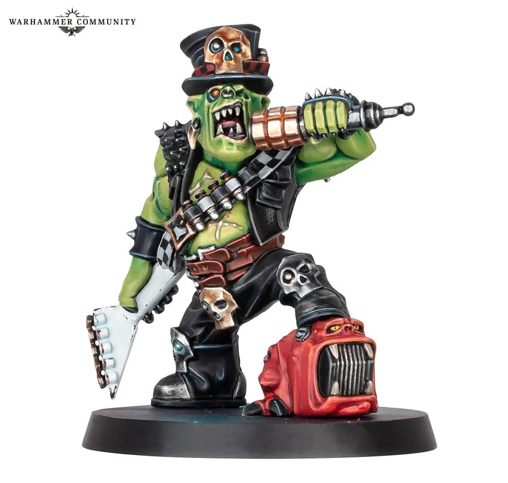 Orks Commemorative Series Limited Christmas Edtion - Ork Goff Rocker - Image 2