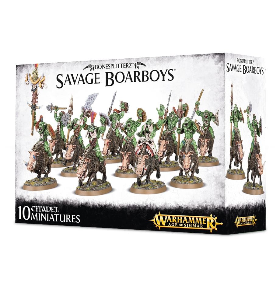 Orruk Warclans Savage Boarboys / Boarboy Maniaks