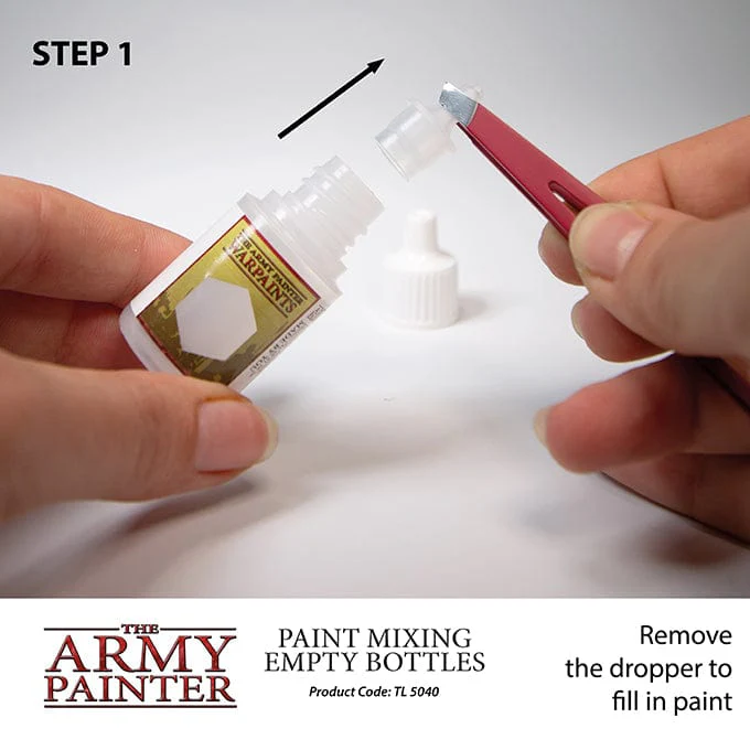 Paint Mixing Empty Dropper Bottles (6) - Image 3