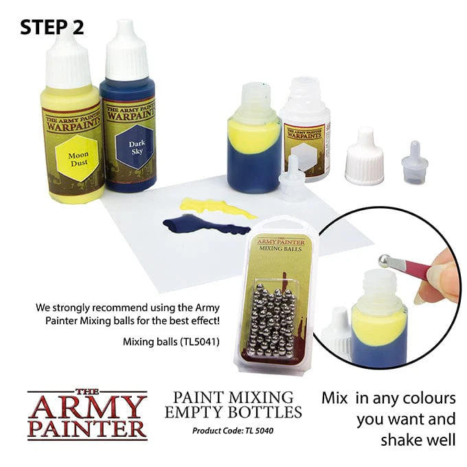 Paint Mixing Empty Dropper Bottles (6) - Image 4