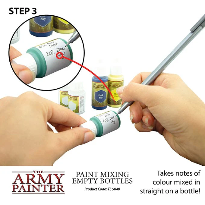 Paint Mixing Empty Dropper Bottles (6) - Image 5