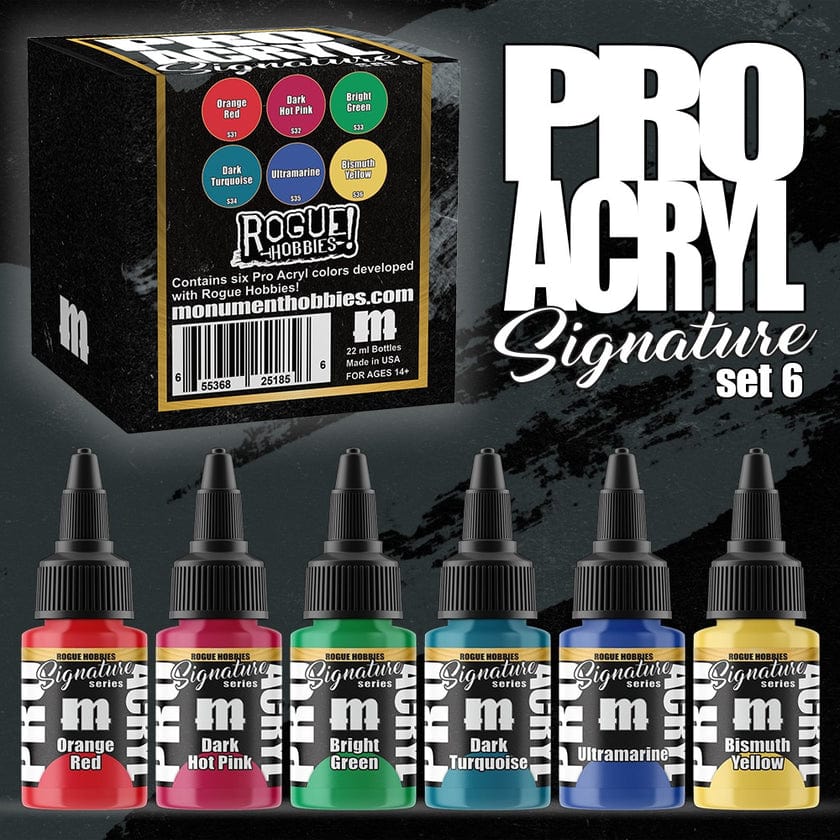 Pro Acryl Signature Series Set #6 - Rogue Hobbies