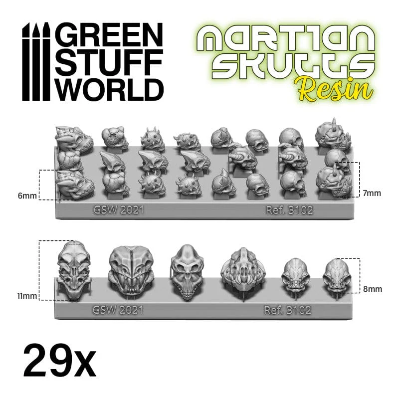 GSW Resin Skulls - Alien x30 - Image 2