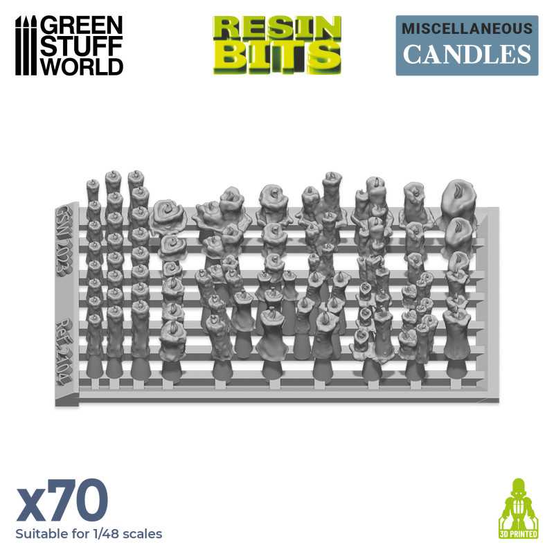 GSW Resin Basing Set - Candles x70 - Image 2