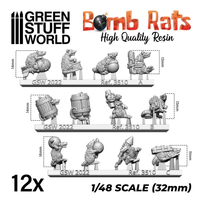 GSW Resin Giant Bomb Rats - Image 2