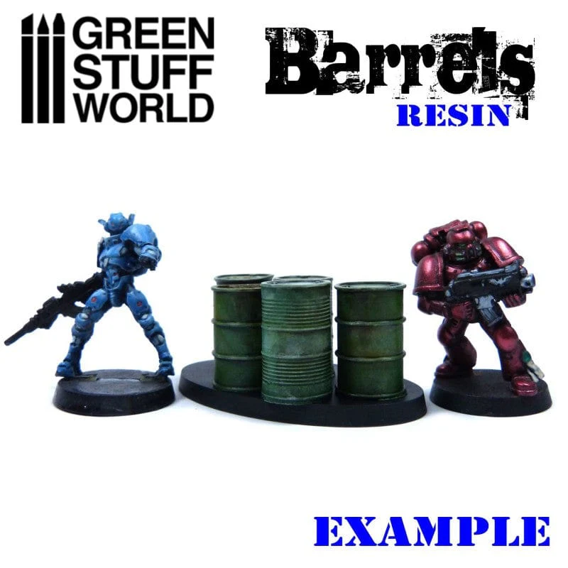 GSW Resin Metal Barrels set - Image 3