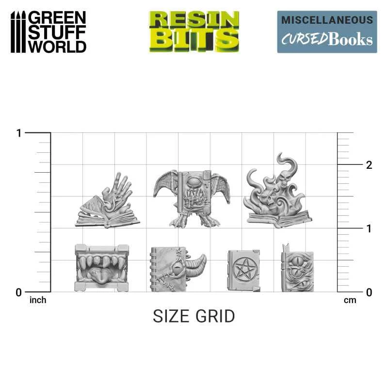 GSW Resin Miniature Books - Cursed - Image 3