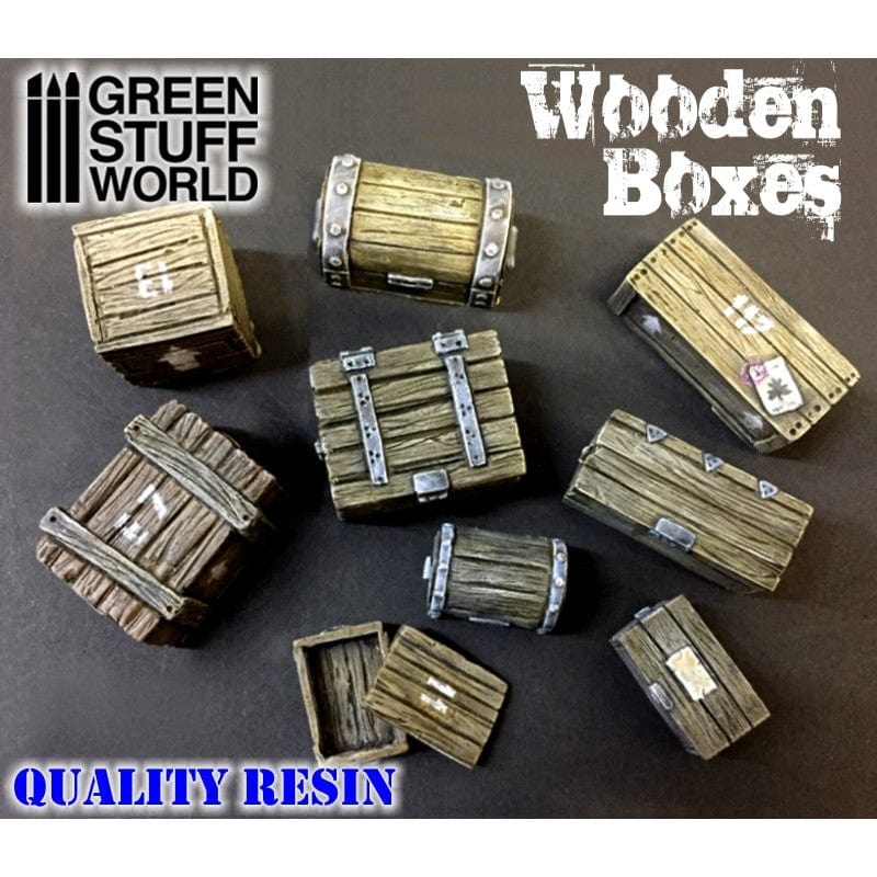 GSW Resin Wooden Boxes - Image 2