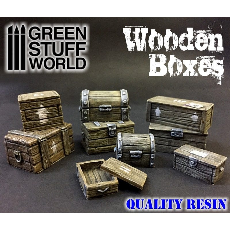 GSW Resin Wooden Boxes - Image 3