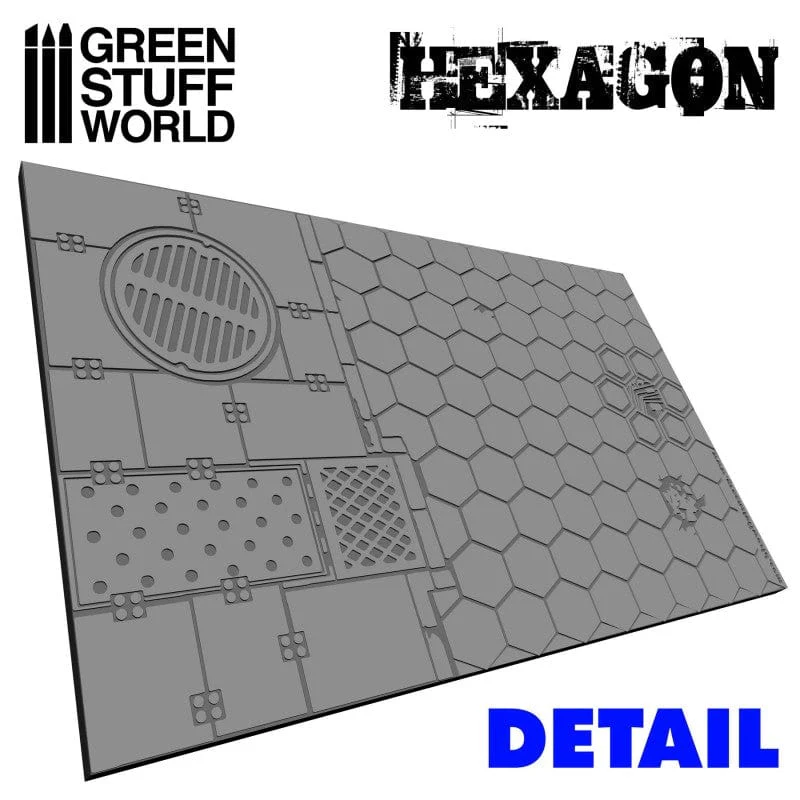 GSW Rolling Pin - Hexagons - Image 2