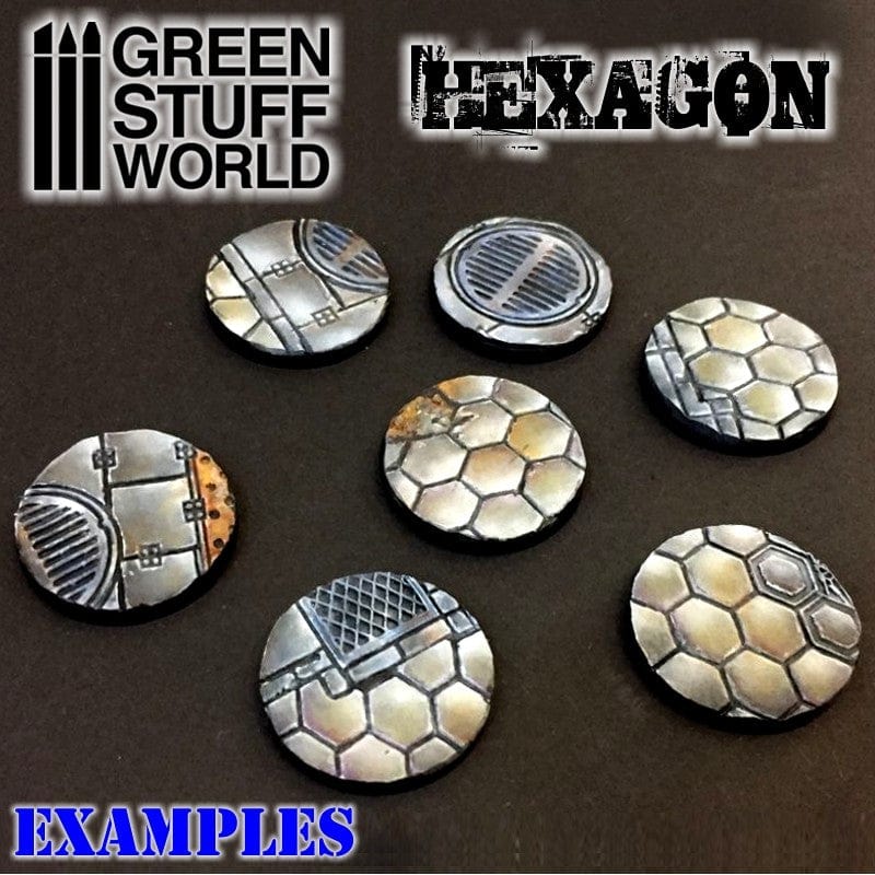 GSW Rolling Pin - Hexagons - Image 3