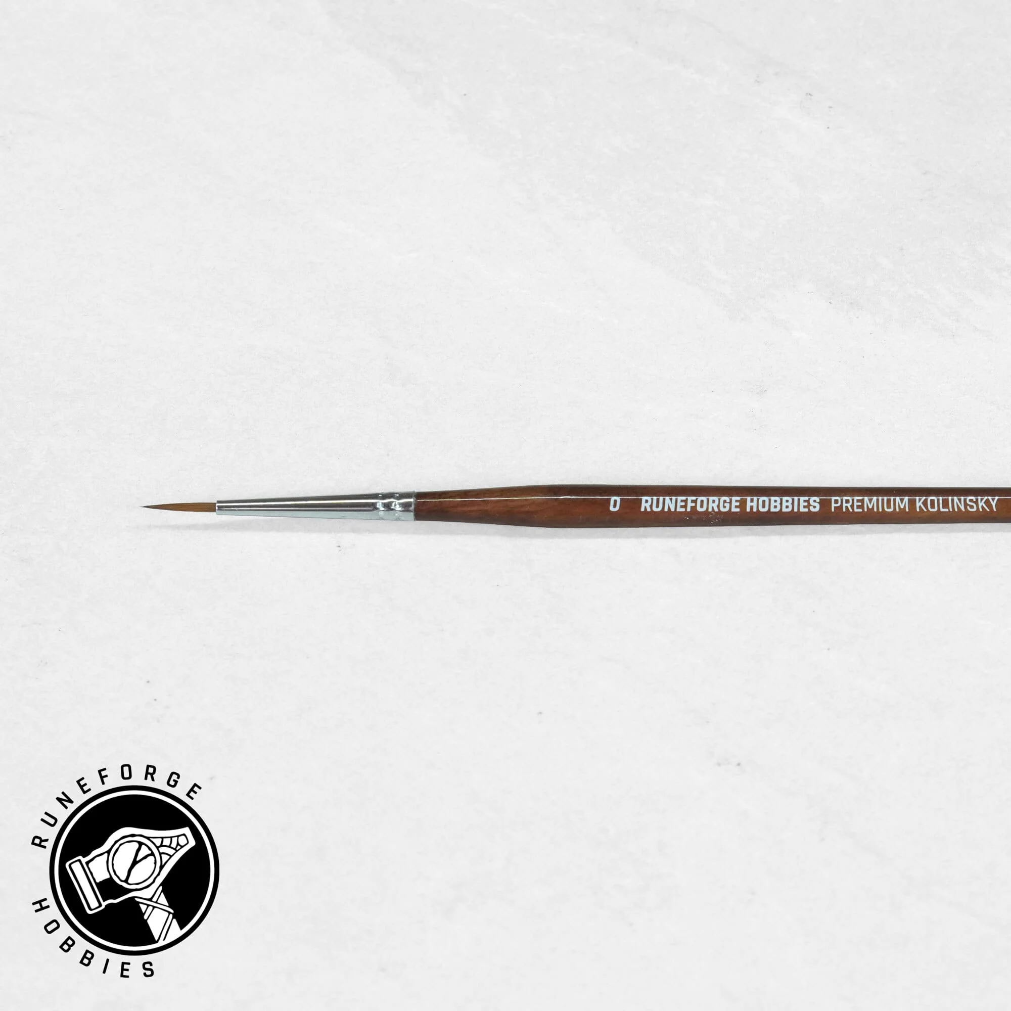 Runeforge Hobbies Premium Kolinsky Brushes - Size 0 - Image 2