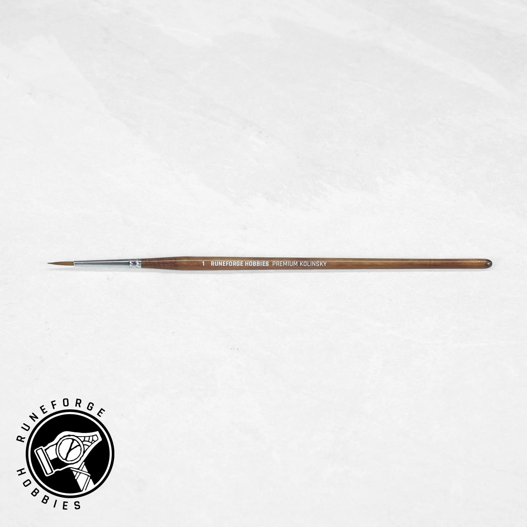 Runeforge Hobbies Premium Kolinsky Brushes - Size 1