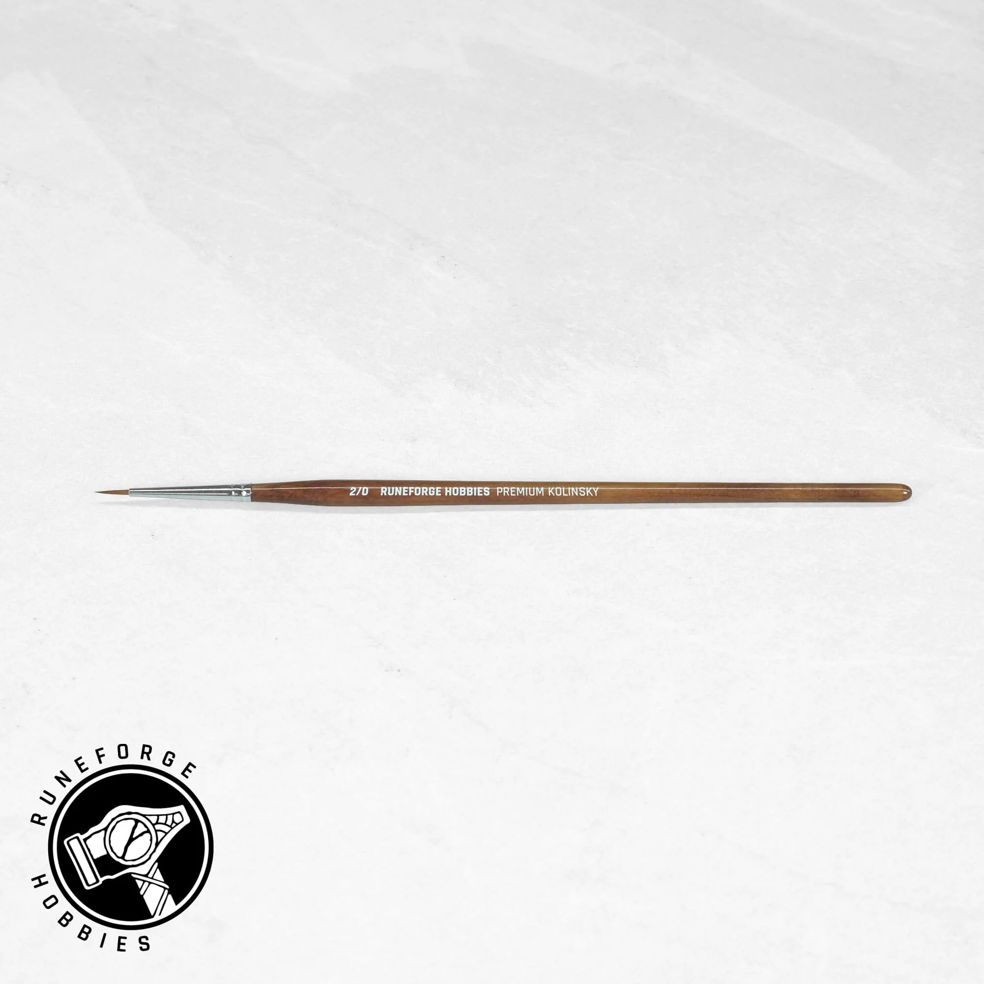 Runeforge Hobbies Premium Kolinsky Brushes - Size 2/0