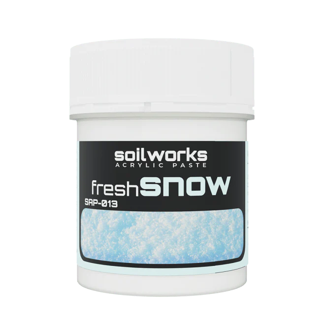 Scale 75 Dioramas Soilworks Ground Pastes 100ml - Fresh Snow