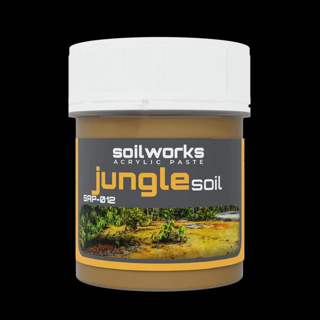 Scale 75 Dioramas Soilworks Ground Pastes 100ml - Jungle Soil