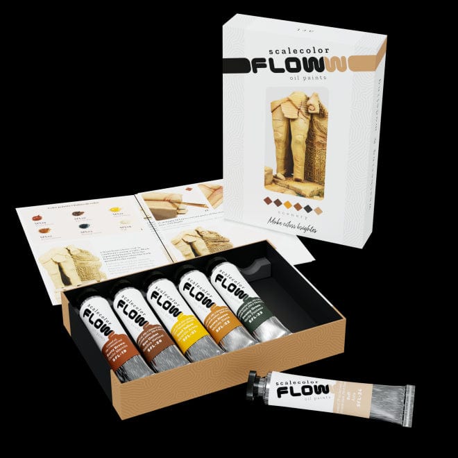 Scale 75 Flow Oil Paints - Scenery