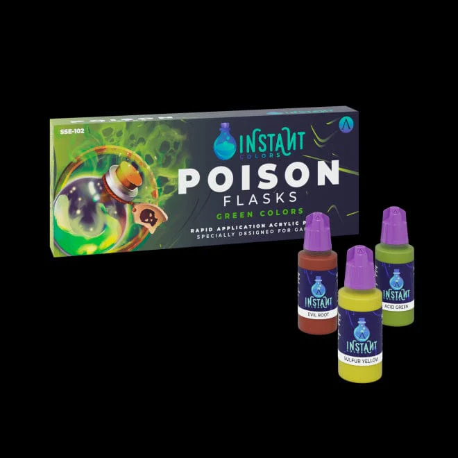 Scale 75 Instant Colors Paint Set - Poison Flasks