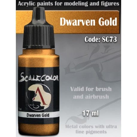 Scale 75 Scalecolor Metal N' Alchemy 17ml - Dwarven Gold