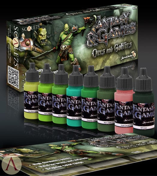 Scale 75 Scalecolor Paint Set - Orcs and Goblins